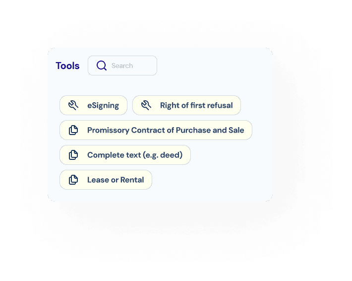 Contract tools